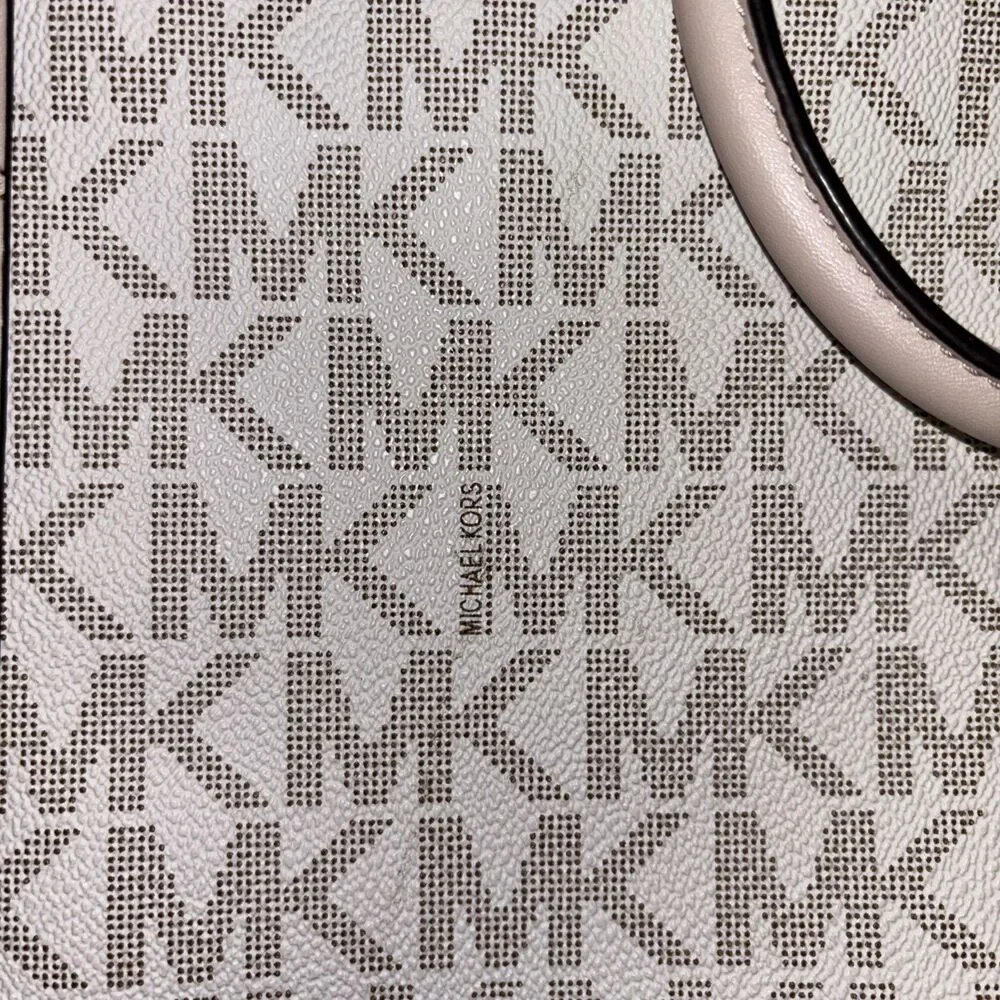 Michael Kors Large Jessie Bag Pink Ivory - Picture 5 of 12